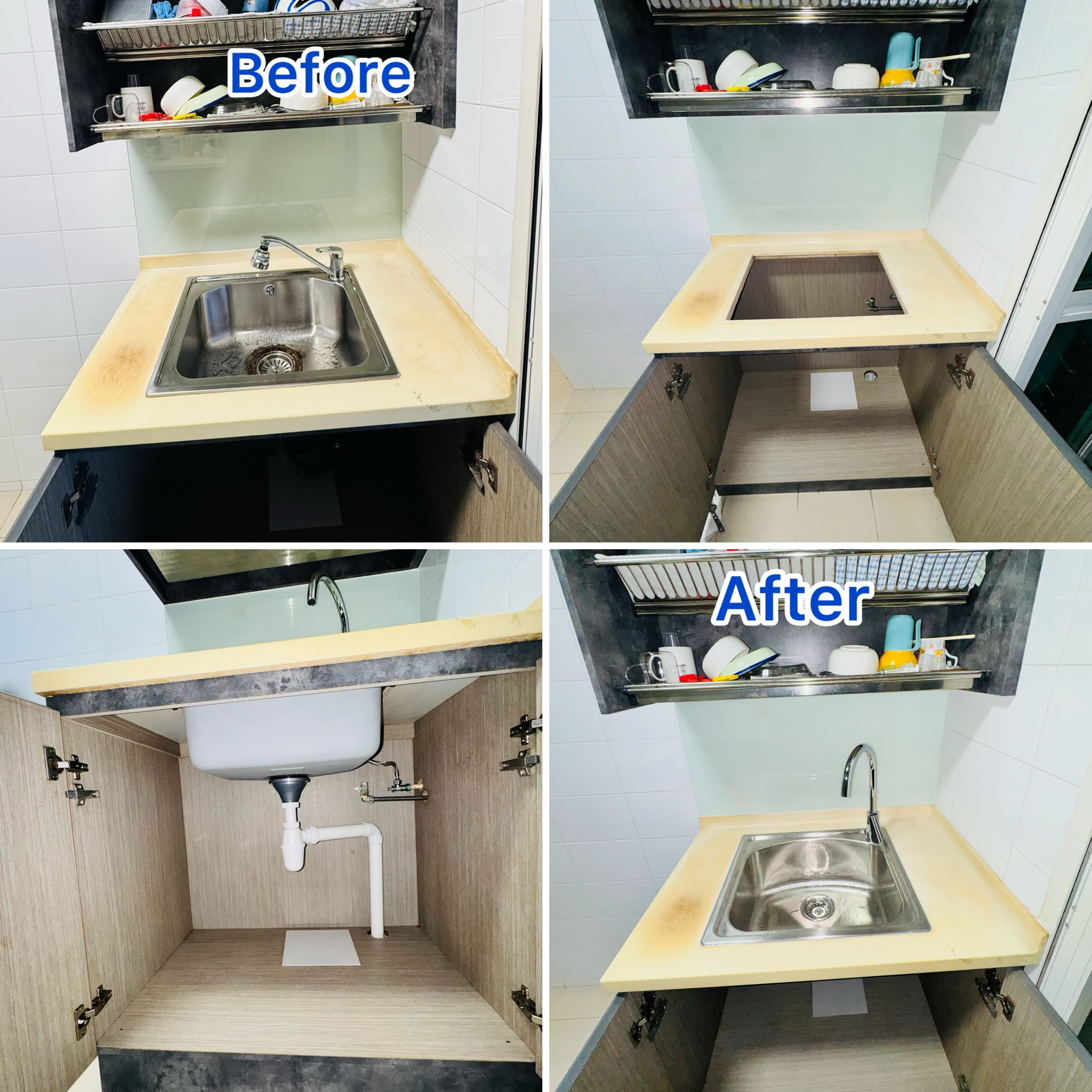 Professional Sink Installation Service in Singapore | Kitchen Sink Replacement Service by TASFIA ENGINEERING & CONSTRUCTION PTE LTD